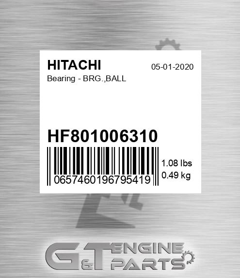 HF801006310 Bearing - BRG.,BALL