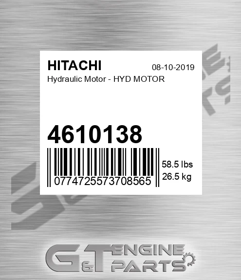 4610138 Hydraulic Motor - HYD MOTOR