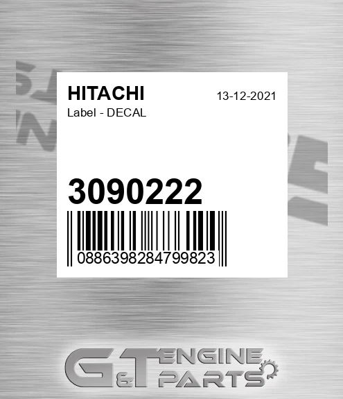 3090222 Label - DECAL
