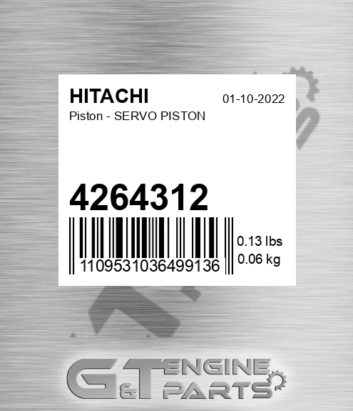 4264312 Piston - SERVO PISTON