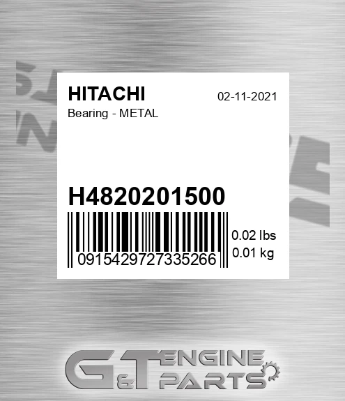 H4820201500 Bearing - METAL