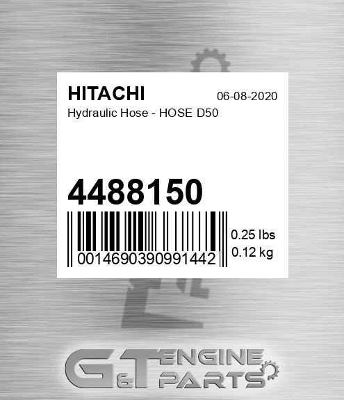 4488150 Hydraulic Hose - HOSE D50