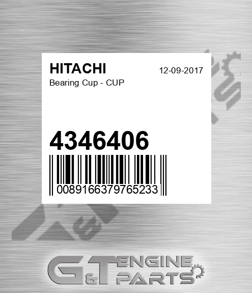 4346406 Bearing Cup - CUP