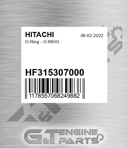 HF315307000 O-Ring - O-RING