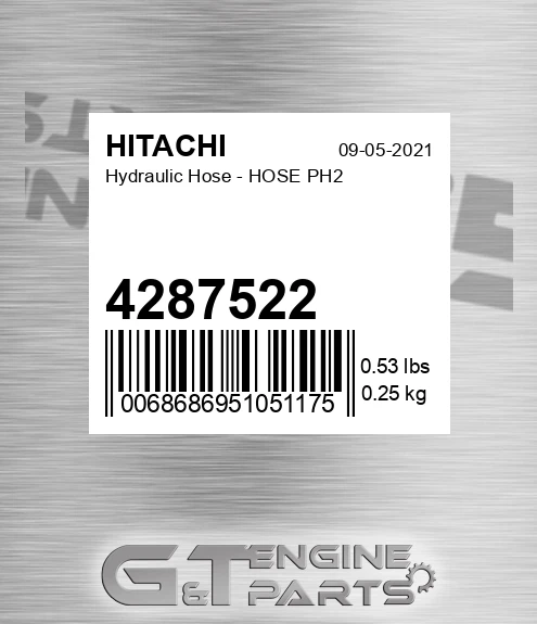 4287522 Hydraulic Hose - HOSE PH2