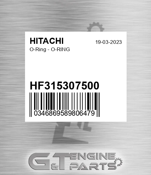 HF315307500 O-Ring - O-RING