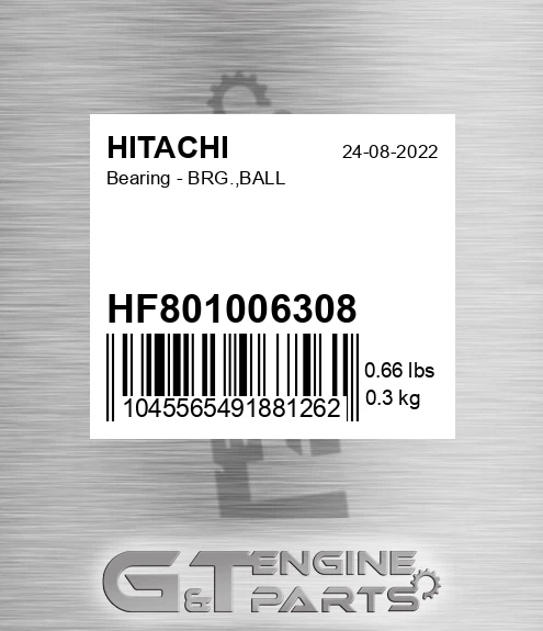 HF801006308 Bearing - BRG.,BALL