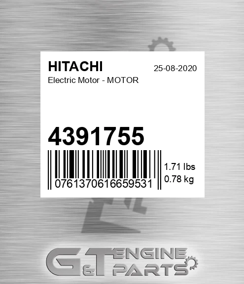 4391755 Electric Motor - MOTOR