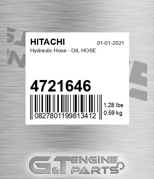 4721646 Hydraulic Hose - OIL HOSE