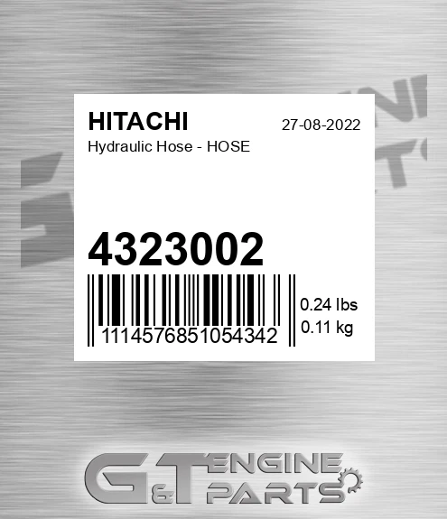 4323002 Hydraulic Hose - HOSE