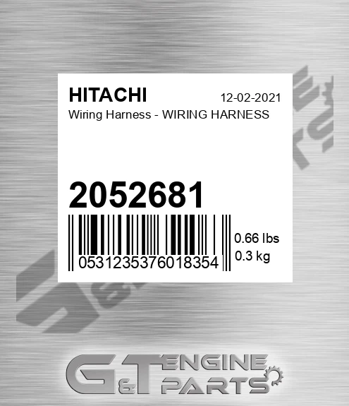 2052681 Wiring Harness - WIRING HARNESS