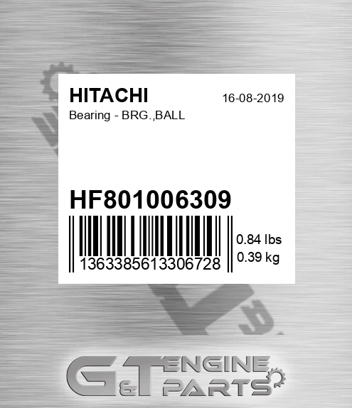 HF801006309 Bearing - BRG.,BALL