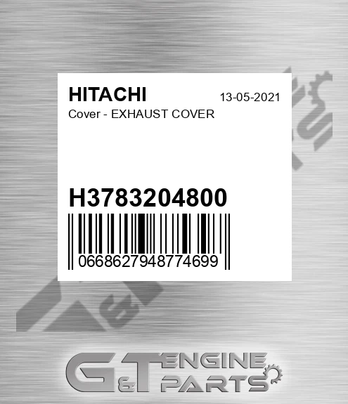 H3783204800 Cover - EXHAUST COVER