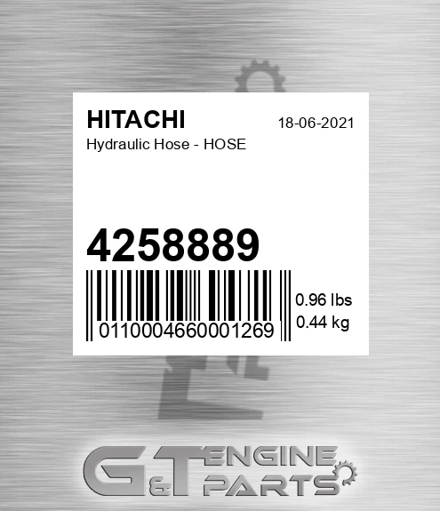 4258889 Hydraulic Hose - HOSE