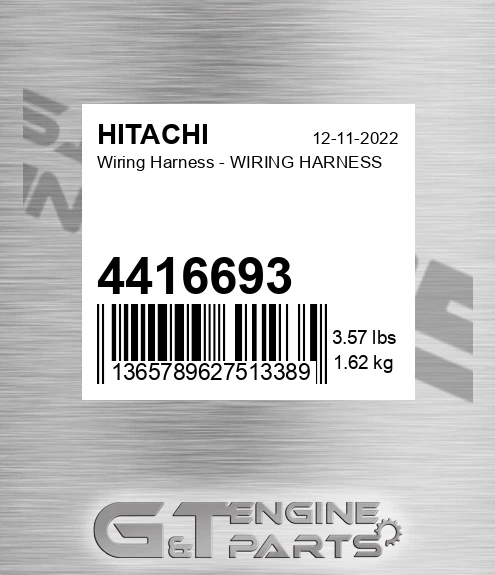4416693 Wiring Harness - WIRING HARNESS