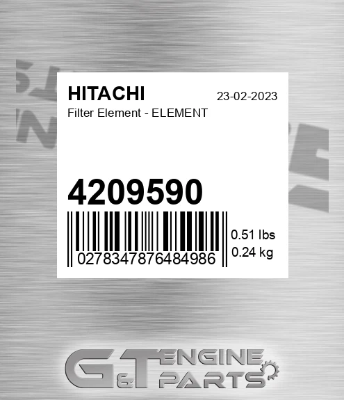 4209590 Filter Element - ELEMENT