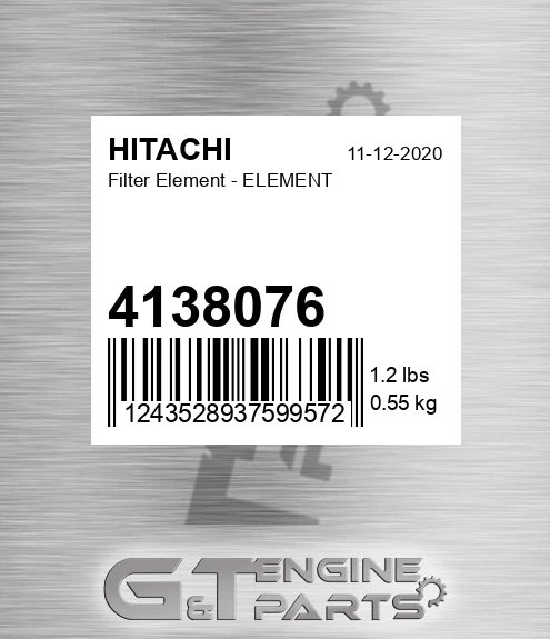 4138076 Filter Element - ELEMENT