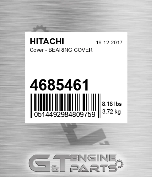 4685461 Cover - BEARING COVER