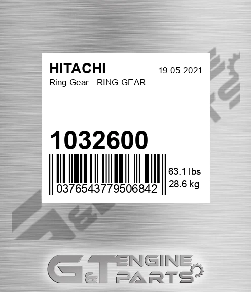 1032600 Ring Gear - RING GEAR