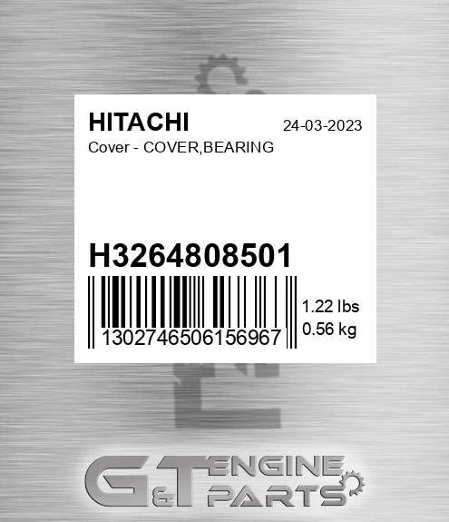 H3264808501 Cover - COVER,BEARING