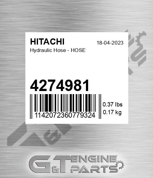 4274981 Hydraulic Hose - HOSE