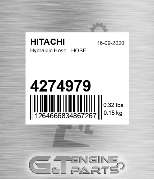 4274979 Hydraulic Hose - HOSE
