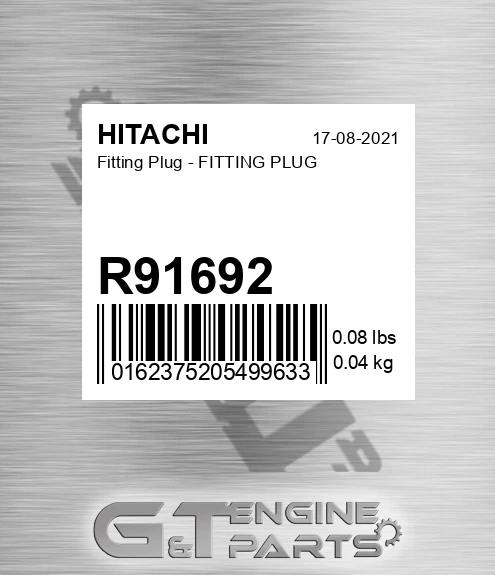 R91692 Fitting Plug - FITTING PLUG