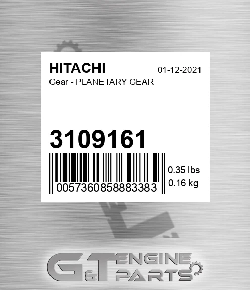 3109161 Gear - PLANETARY GEAR