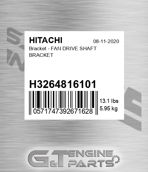 H3264816101 Bracket - FAN DRIVE SHAFT BRACKET
