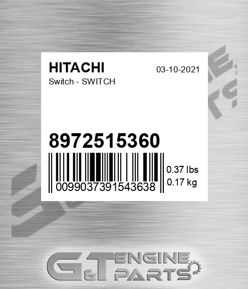 8972515360 Switch - SWITCH