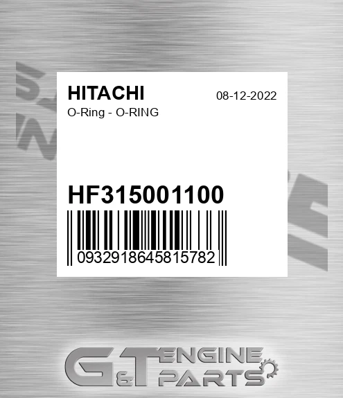 HF315001100 O-Ring - O-RING