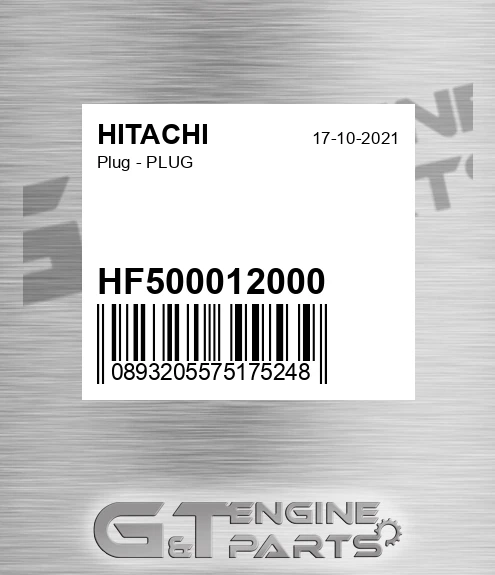 HF500012000 Plug - PLUG