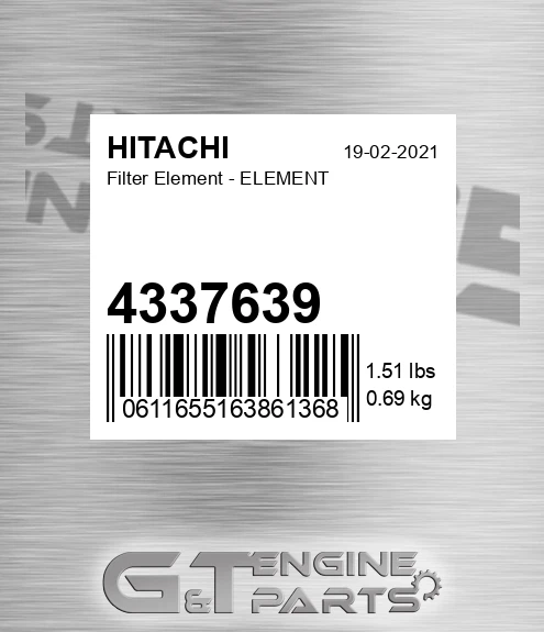 4337639 Filter Element - ELEMENT