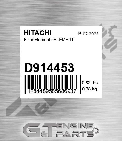 D914453 Filter Element - ELEMENT