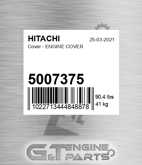 5007375 Cover - ENGINE COVER
