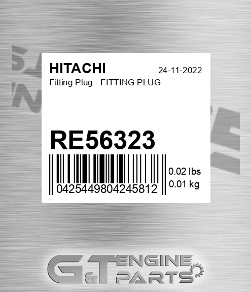RE56323 Fitting Plug - FITTING PLUG