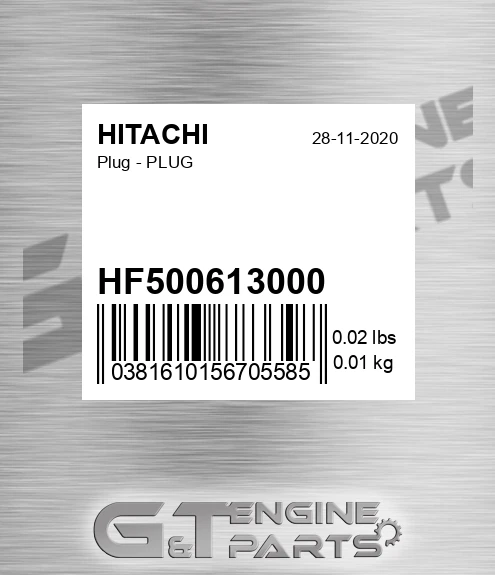 HF500613000 Plug - PLUG