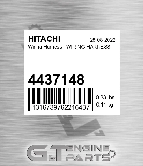 4437148 Wiring Harness - WIRING HARNESS