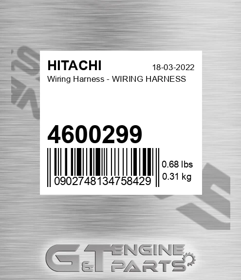 4600299 Wiring Harness - WIRING HARNESS