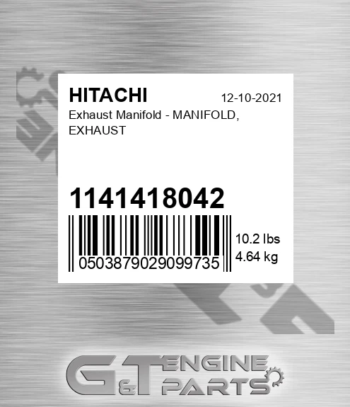 1141418042 Exhaust Manifold - MANIFOLD, EXHAUST