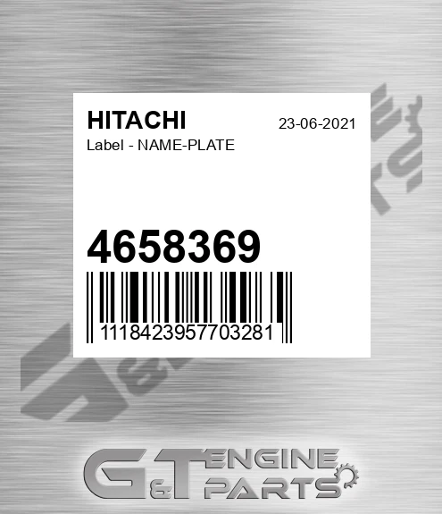 4658369 Label - NAME-PLATE