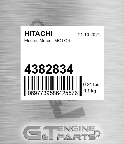 4382834 Electric Motor - MOTOR