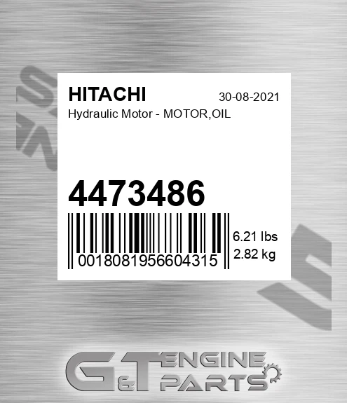 4473486 Hydraulic Motor - MOTOR,OIL