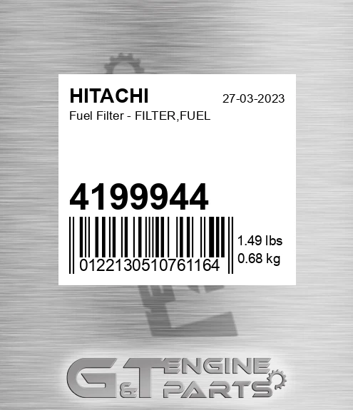 4199944 Fuel Filter - FILTER,FUEL