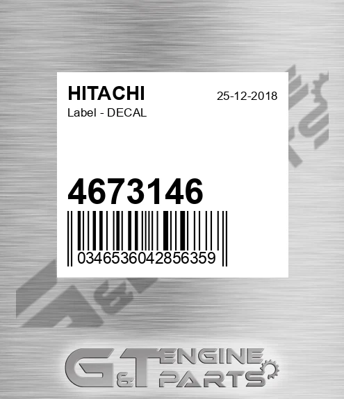 4673146 Label - DECAL