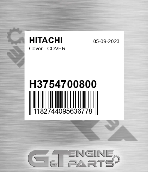 H3754700800 Cover - COVER