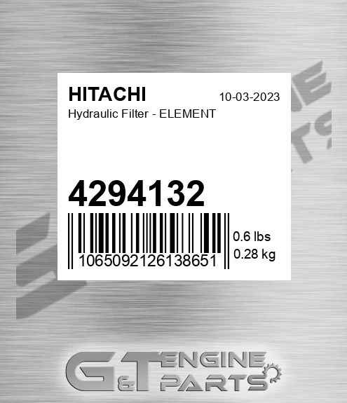 4294132 Hydraulic Filter - ELEMENT