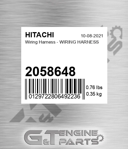 2058648 Wiring Harness - WIRING HARNESS