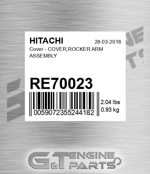 RE70023 Cover - COVER,ROCKER ARM ASSEMBLY
