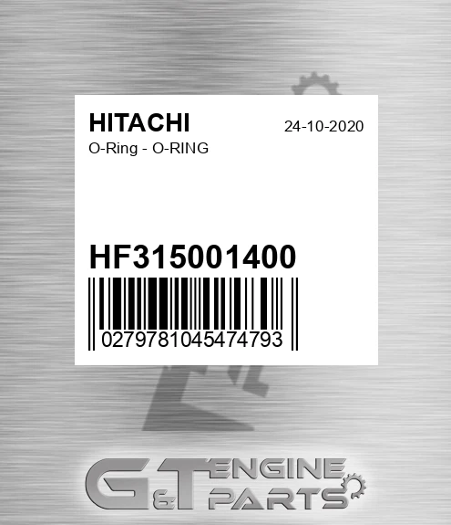 HF315001400 O-Ring - O-RING